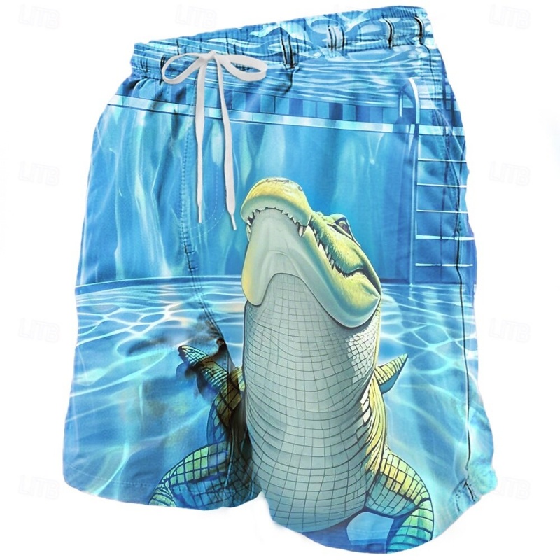 Pantalon court imprimé en 3D p - Trunks Board Surf avis et prix