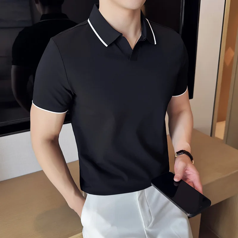 Hommes Polo été léger mince St - Polo Shirt Pique avis et prix