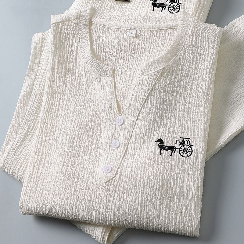 Nouvel ensemble tendance d'été - Short Linen Drawstring avis et prix
