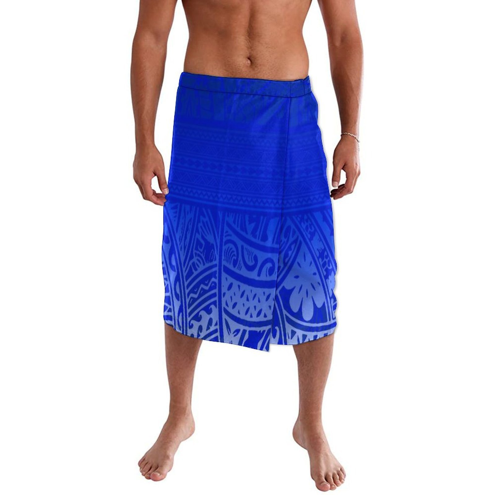 Jupe mi-longue bleue douce per - Sarong Men Wrap avis et prix